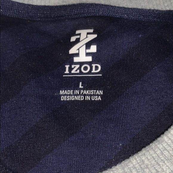 Yellow & Navy Blue Izod Sweater - Picture 3 of 4